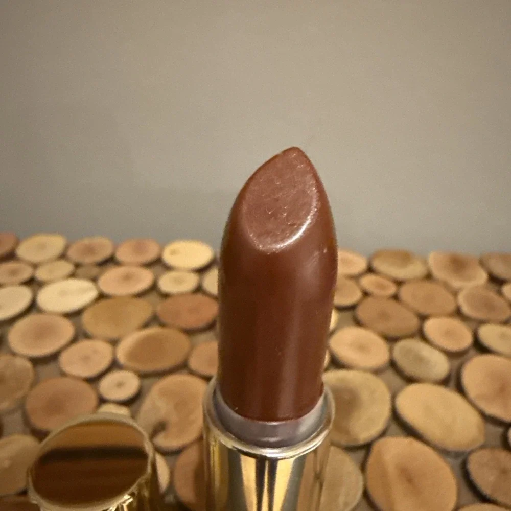 Estee Lauder Maplesugar  All Day Long Lipstick Gold Case New Old Stock‎